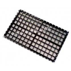 GRILLE OPTIQUE - SUPPORT DE PIERRES 34 x 20cm