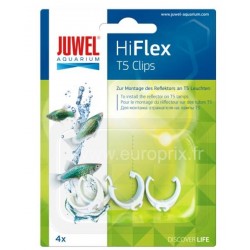 JUWEL CLIP HIFLEX POUR T5 - lot de 4