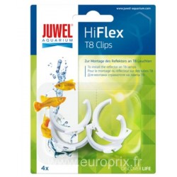  JUWEL CLIP HIFLEX POUR T8 - lot de 4