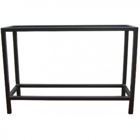 TABLE METALLIQUE SOUDE 120x50x70cm