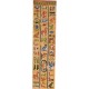 DECOR FOND HIEROGLYPHES 
