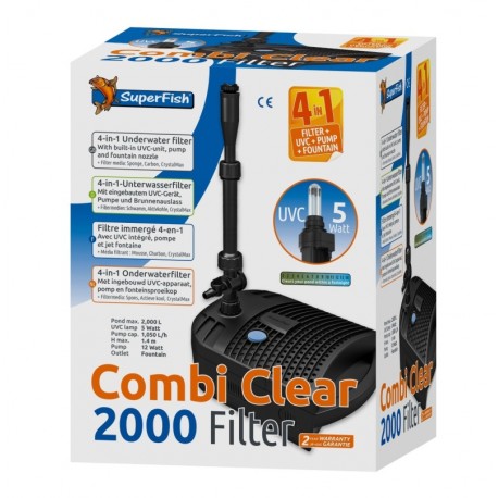 FILTRE COMBI CLEAR 2000 SUPERFISH