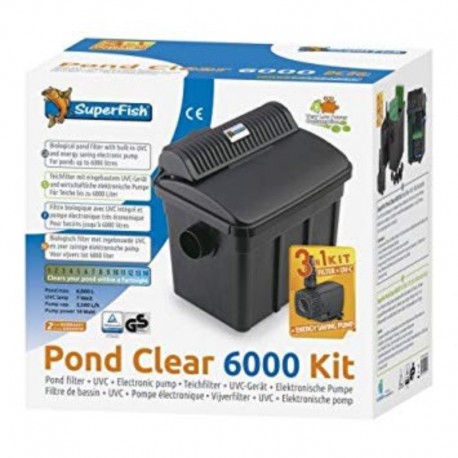 SUPERFISH POND CLEAR 6000