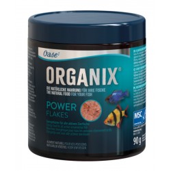 OASE ORGANIX POWER FLAKES 550ML - nourriture paillettes poissons exotiques
