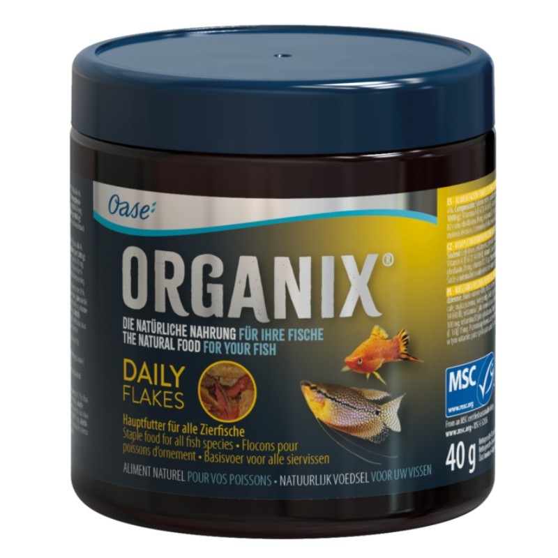OASE ORGANIX DAILY FLAKES 250ML nourriture paillettes pour poissons