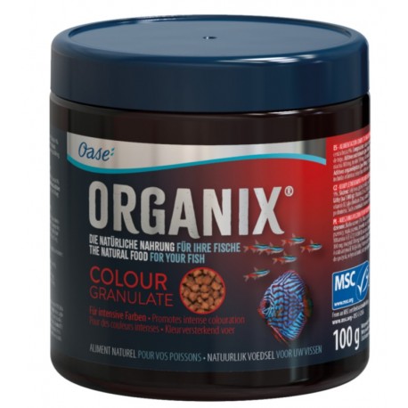 OASE ORGANIX COLOUR GRANULATE 250ML - 100gr - nourriture granulés pour des couleurs vives et intenses