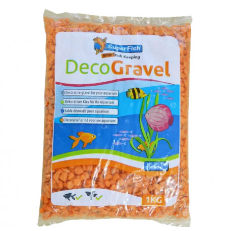 SUPERFISH DECO GRAVEL ORANGE 1KG