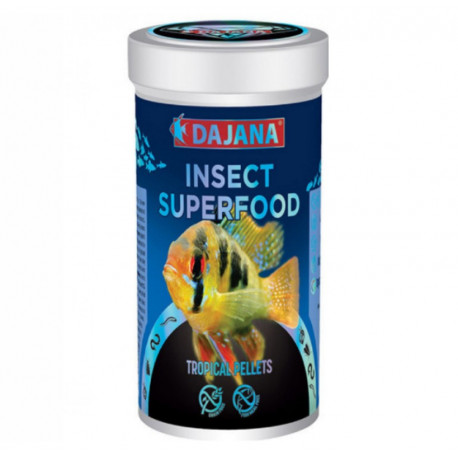 DAJANA INSECT SUPERFOOD TROPICAL PELLETS 140GR