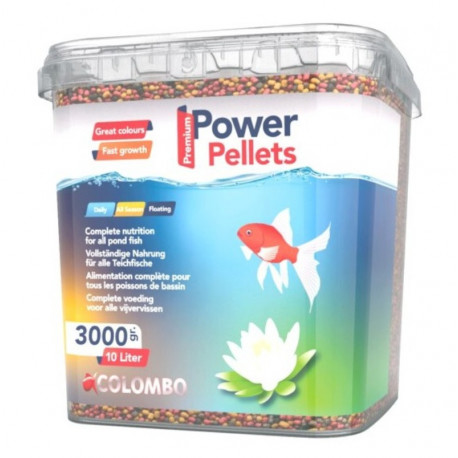 COLOMBO POWER PELLET Ø3mm 10 litres