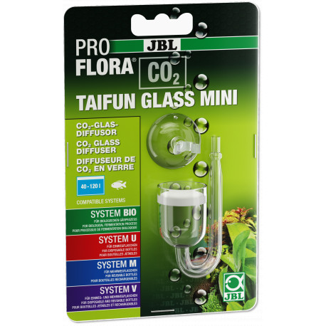 DIFFUSEUR CO2 JBL TAIFUN MINI GLASS