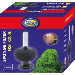 SPONGE FILTER AQUA NOVA NSF-R200