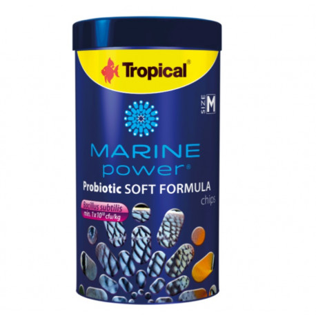 TROPICAL MARINE POWER PROBIOTIC SOFT FORMULA TAILLE M 250ml