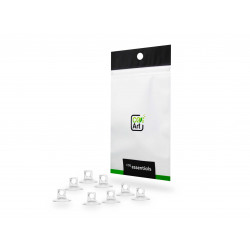 LOT DE 8 VENTOUSES TRANSPARENTES POUR TUYAU CO2 - CO2ART