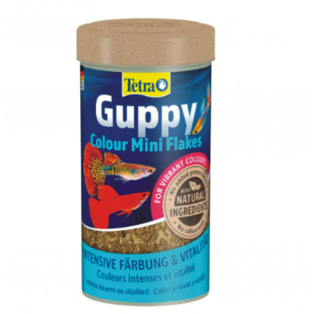 TETRA GUPPY COLOUR MINI FLAKES 250ml
