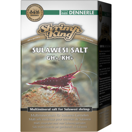 DENNERLE SULAWESI SALT GH+/KH+ 200GR