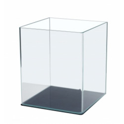 CUVE ULTRA CLEAR bords incurvés 45x45x45cm 6mm 90L