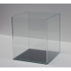 CUVE ULTRA CLEAR bords incurvés 45x45x45cm 6mm 90L