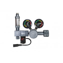 DOUBLE MANOMETRE AVEC ELECTROVANNE CO2 REGULATEUR ULTRA