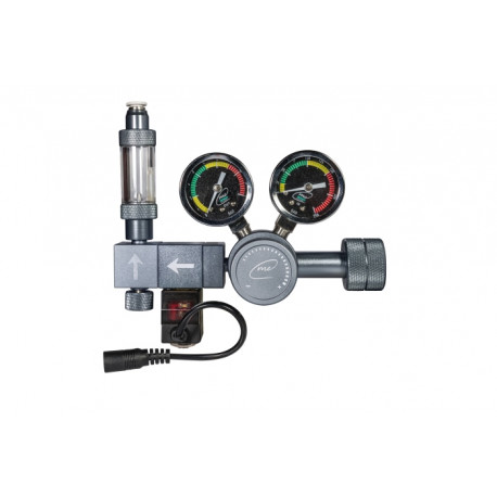 DOUBLE MANOMETRE AVEC ELECTROVANNE CO2 REGULATEUR ULTRA