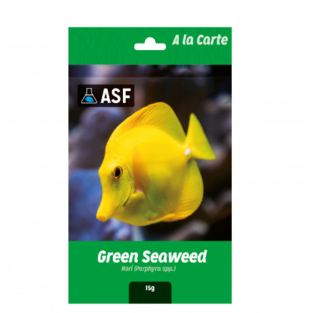 nourriture a la carte algues vertes