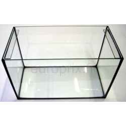 aquarium / cuve nue en verre collé 50x25x30cm - 37,5 litres