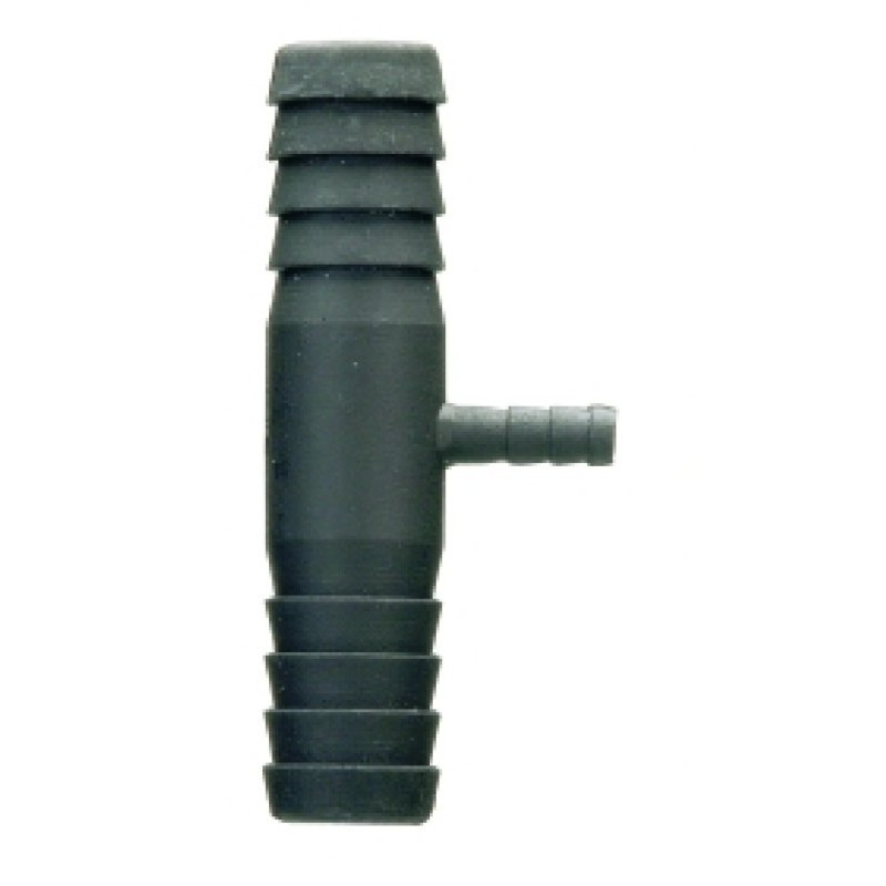 Raccord de tuyau en T réduit - POM - 4 mm à 13 mm
