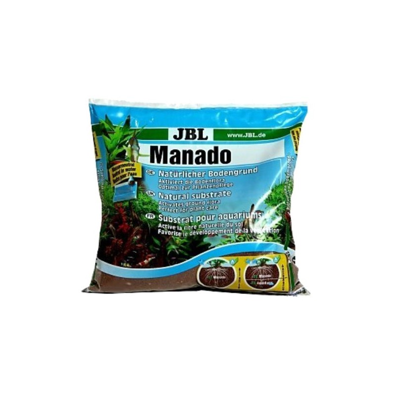 JBL - Substrat Sol Naturel Manado pour Aquarium - 10L