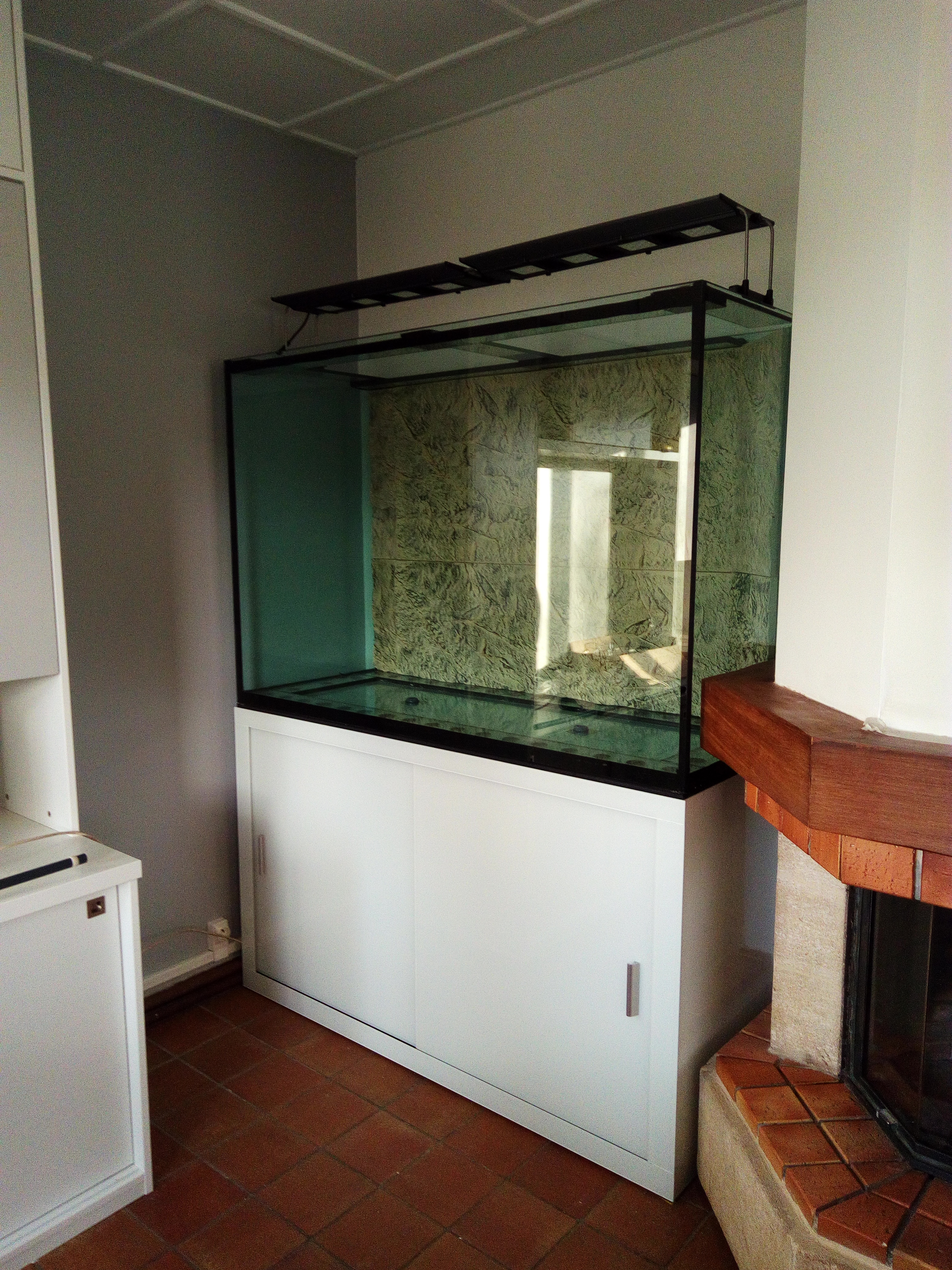 aquarium 150x60x100cm avec meuble